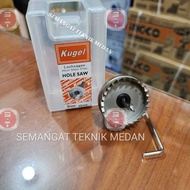 KAYU MATA 45mm HOLESAW HOLE SAW DRILL BIT for HSS KUGEL IRON WOOD HOLE 45 mm