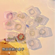 Plastic Box jewelry storage box storage box earplug box  Jewelry PP Box Small item storage box