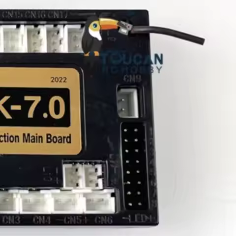 Henglong 7.0 Main Board With 1/16 RC Leopard2A6 US Abrams M1A2 Tank Sound for Enthusiasts