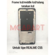 LCD FRAME/ LCD PLATE LCD PLATE REALME C55 (ORIGINAL COPOTAN)