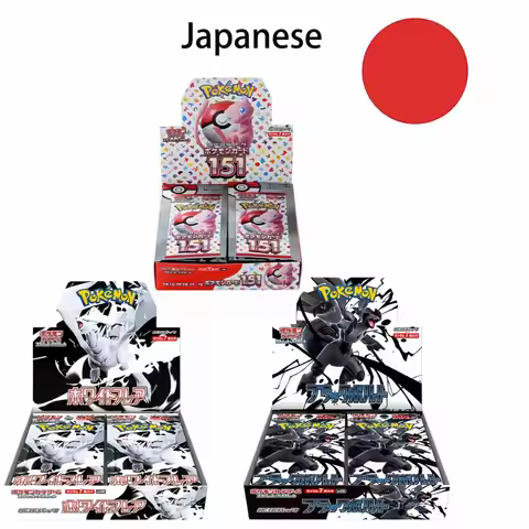 Pokemon Cards TCG 140/Box Scarlet Violet 151 Japan SV2a Sv11W Zekrom Version Classics Expansion Boos