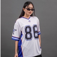 Jersey oversize simple basic nfl 86 / jersey rugby / jersey vintage