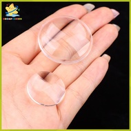 [Boomfashion] 5pcs Acrylic Optical Lens 25mm 37mm Diameter  Plano Convex Lens  glasses Aspherical Le