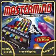 Master mind Classic Code Cracking Board Game for Ages 8 and Up 5 Players Family Kid Game