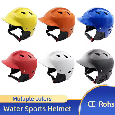 Adjustable Water SportsSafety Helmet for Kayaking Water Skiing Canoeing 12 Colors Protect Your Head 