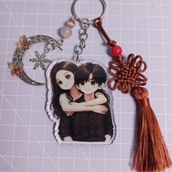 The first frost Bai jingting Zhang rouanKeychain
