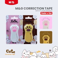M&G Cute Cat's Paw Correction Tape 6Meter x 5mm ACT75171