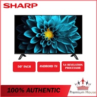 Sharp 4TC50DK1X AQUOS 50 Inch 4K UHD Android TV