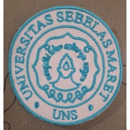 University Logo Embroidery Eleven March (UNS) size +- 7.5cm