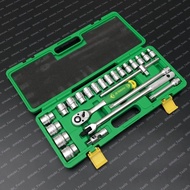 TEKIRO SOCKET WRENCH SET 1/2" (PLASTIC) 24 PCS - SOCKET WRENCH 8-32 MM