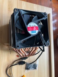 AVC 6铜管CPU散热器超静音1155AMD1150 1151台式电脑风扇