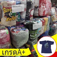 เสื้อยืดมือสอง USA เกรดA+ (3ตัว100บาท) คัดสภาพ ไม่ขาดไม่รู แบบหยิบจากบนลงล่าง เสื้อผ้ามือสอง เสื้อมือสอง เสื้อวินเทจ เสื้อยืด โกดังผ้าNK