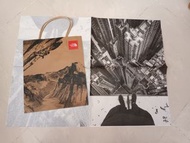 The North Face gift bag paper bag