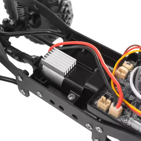 For FAYEE FY003 FY004 military RC Car off-road vehicle upgrade accessories Metal gearbox gears heat