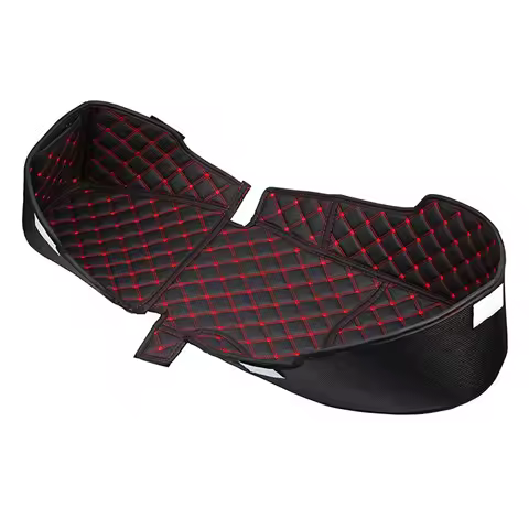 WO-Motorcycle Rear Trunk Protector Liner For X-Max 300 Xmax 250 400 Seat Bucket Pad Storage Box Mat