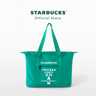 Starbucks Recycle Green Travelling Bag กระเป๋าผ้ารีไซเคิลสตาร์บัคส์ A9001358