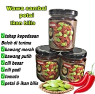 SAMBAL PETAI IKAN BILIS PEDAS SEDAP MELETOP TERMURH