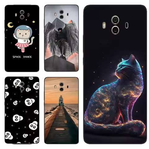For Huawei Mate 10Lite 10Pro mate10 ALP-L29 ALP-L09 ALP-AL00 Capa For Huawei Mate 10 Pro Case Black 