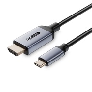 Jasoz Kabel USB Type C to HDMI 4K 60Hz Cable Support Thunderbolt 3 USB C to HDMI for HDTV Laptop