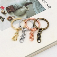 25mm / 30mm Key chain Split key chain, key chain ring with chain, key ring, split ring