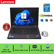 Laptop Lenovo T430 DUAL VGA NVIDIA intel core i5 3th Ram 8 Ssd 256