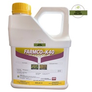 ￼4L Farmco-K40  / MCPA-Potassium 40% / Racun Keladi Agas / Sesuai guna pada padi / NU 40K /Fezone  4