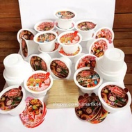 Ice Cream Cup Package Clear Cup Package/ 60 ML White Cup Package 50/ 60 ML Cup Paper Package 50 ML