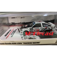 INNO64 1:64 TOYOTA COROLLA AE86 Levin "TRACKERZ RACING"