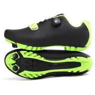 New Cycling Shoes Road Bike Lockless Shoes Men's Shoes Mountain Bike Shoes Breathable Hard Bottom Help Riding Single Shoes Men