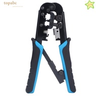 GORROS RJ45 Crimp Tool, All-in-One 6 in 1 Modular Crimping Tool, Built-in Wire Cutter and Stripper C