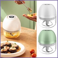 Garlic Chopper Electric Veggie Chopper Multi-Functional Stainless Steel Food Chopper Garlic Masher Mincing shuo2sg shuo2sg