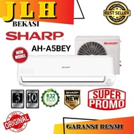 Ready PTR AC SHARP AH- A 5 UCY PASANG + INSTALASI 1/2pk R32 0.5pk