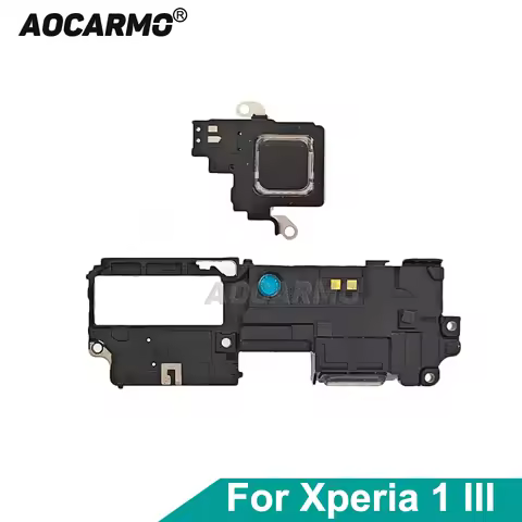Aocarmo For Sony Xperia 1 III / X1iii MARK3 XQ-BC72 BC62 BC52 Top Earpiece Ear Speaker Bottom Loudsp