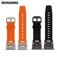 Skinarma - Apple Watch 44/45/49mm 共用款 Titon Ultra 不鏽鋼錶帶/ 橙色