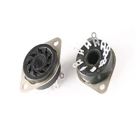 RUYF (1pc) 9-Pin Octal Style Tube Relay Socket 77MIP9 Wire Pro 77-MIP9 New Original Ready Stock Indu