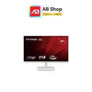 ViewSonic Monitor 24″ IPS FHD(1920×1080) 100Hz รุ่น VA2432-H-W(สีขาว)