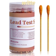 WITTE 30Pcs Lead Paint Test Kit, High-Sensitive Non-Toxic Lead Test Swabs, Dishes Instant Test Kit All Painted Surfaces