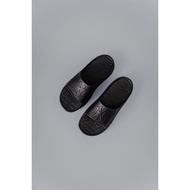 MLB Platform slide black Sandals flat sandal