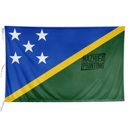 Solomon Island Flag (National Flag) - Complete Sizes (Small, Medium, Large) - Nazhifa Printing