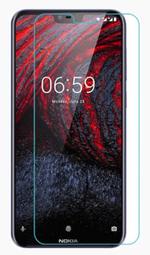 Nokia5.1 plus 鋼化玻璃 Nokia6.1 plus 鋼化玻璃 非滿版 9H 附乾濕棉片+除塵貼