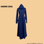 Áo Chống Nắng Toàn Thân 2 Lớp UNDERCOOL Nỉ Cotton Cao Cấp chống tia UV Vải Umi Cotton Siêu Mịn Co Dã