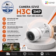 Ezviz H3C 3MP Camera, Night Color, Alarm Speaker, Genuine ezviz Vietnam Waterproof Outdoor