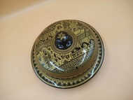 Myanmar Lacquerware Vintage tealeaf salad tray