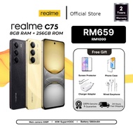 ✨CRAZY PROMO✨Realme C75 5G Smartphone | 8GB RAM + 256GB ROM | 67W SUPERVOOC Charging | 5860mAh Batte