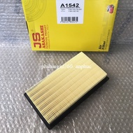 [Genuine JS] Toyota Wigo 1.2L 2017- 2024 engine air filter JS Asakashi Japan A1542 |17801BZ130