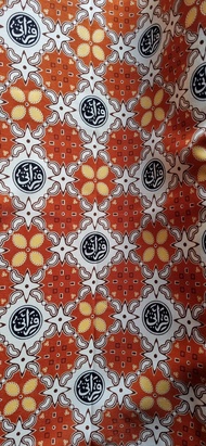 KAIN BATIK QIROATI OREN