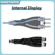 SWEETHOME For Bambu Lab AMS Connector 4-in-1 PTFE Adapter Pipe Expansion Port 4 Feeding Multi-color 