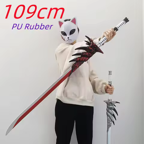 Fire Dragon Sword Blood Ver. 1:1 Cosplay Monster Hunter Knife Sword Hunter Prop Role Play Gift Rubbe