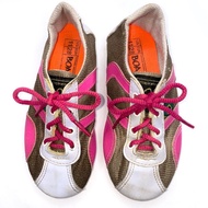 Size 28 US 11 K 18cm Boa Pink Brown White Sneakers Runner Shoes Girls Boys Kids