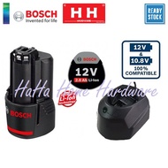 ( 100% Original BOSCH ) Battery 2.0Ah & Charger GAL 1210 CV (10.8V/12V BATTERY) 电砖电池 充电器 ~Haha Home 